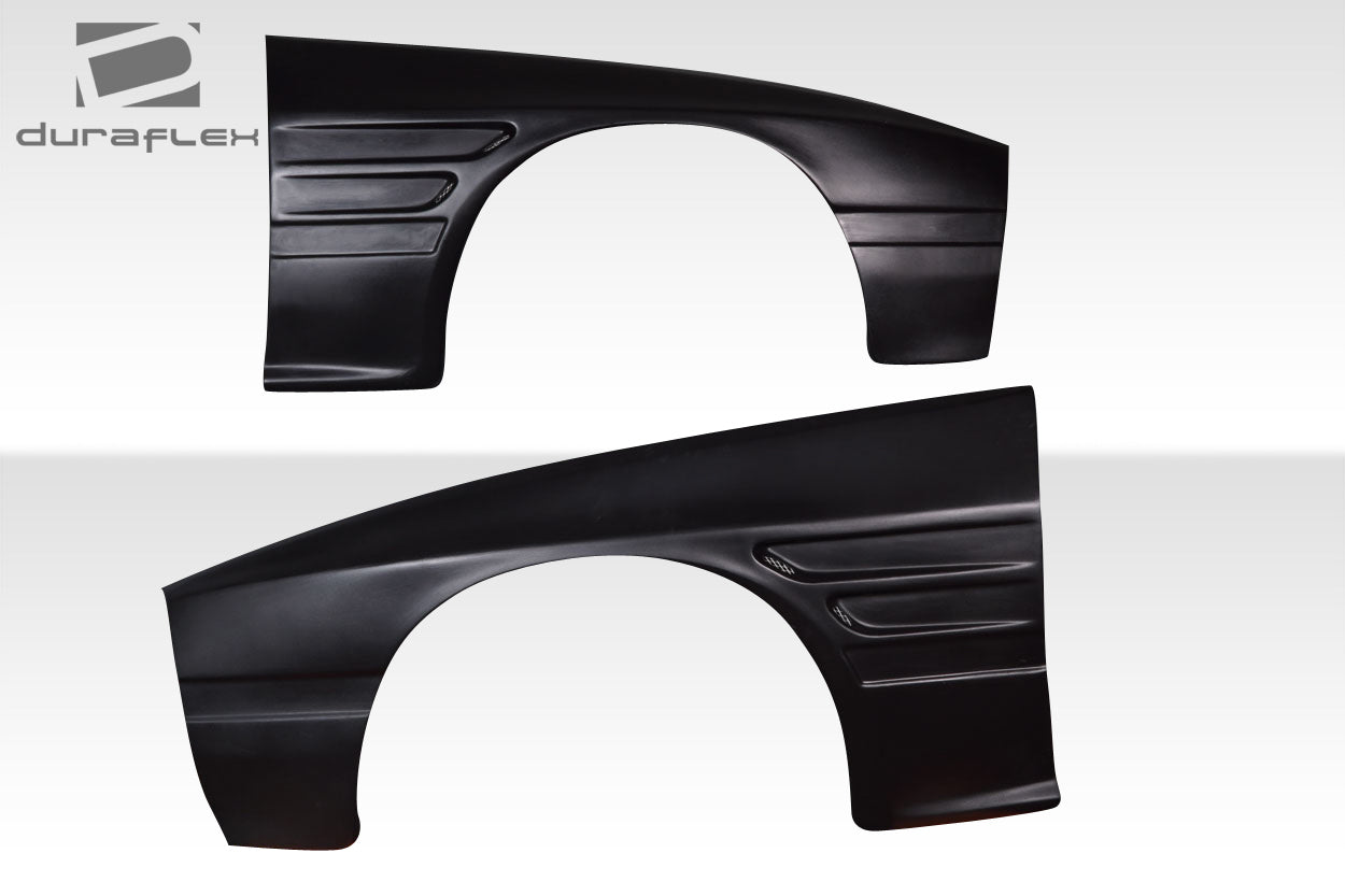 1986-1991 Mazda RX-7 Duraflex D1 Sport 30MM Front Fenders - 2 Piece