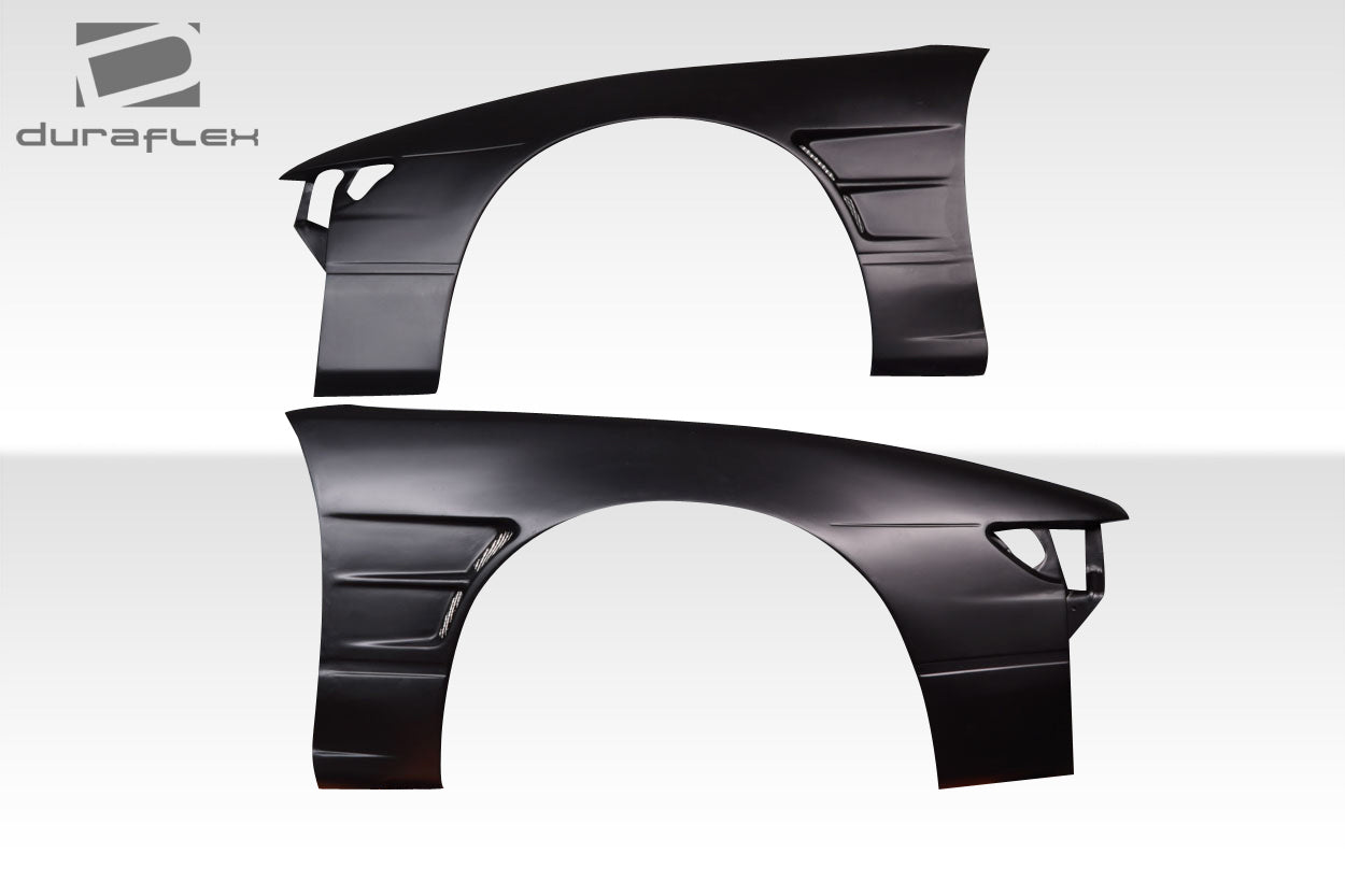 1989-1994 NIssan Silvia S13 Duraflex D1 Sport 25MM Front Fenders - 2 Piece