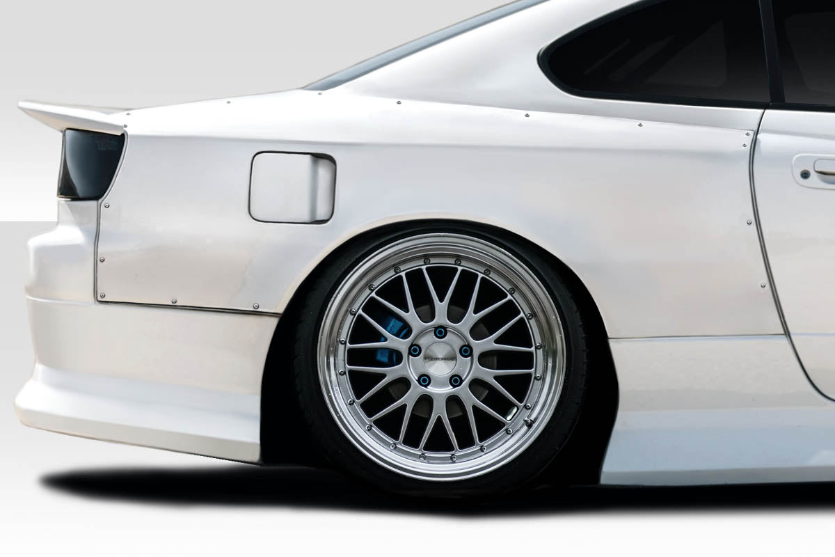 1999-2002 Nissan Silvia S15 Duraflex D1 Sport 50MM Rear Fender Flares - 3 Piece