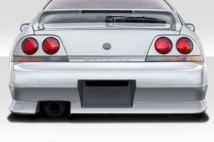 1995-1998 Nissan Skyline R33 2DR Duraflex D Spec Rear Bumper Cover - 1 Piece