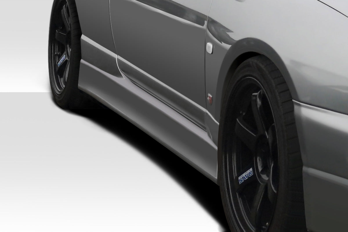 1995-1998 Nissan Skyline R33 2DR Duraflex D Spec Side Skirt Rocker Panels - 2 Piece