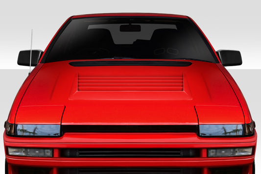 1984-1987 Toyota Corolla 2DR / HB Duraflex D1 Hood - 1 Piece