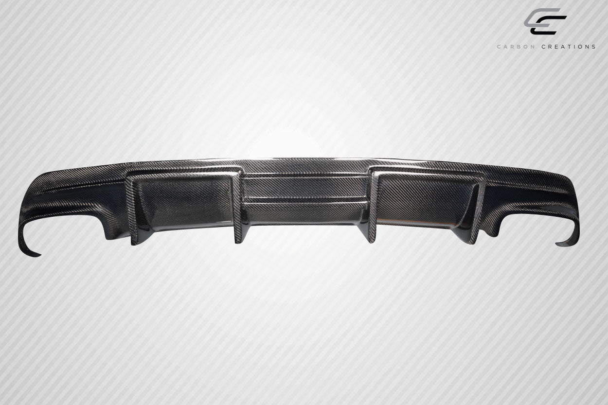 2014-2016 Mercedes CLA Class Carbon Creations Zex Rear Diffuser - 1 Piece