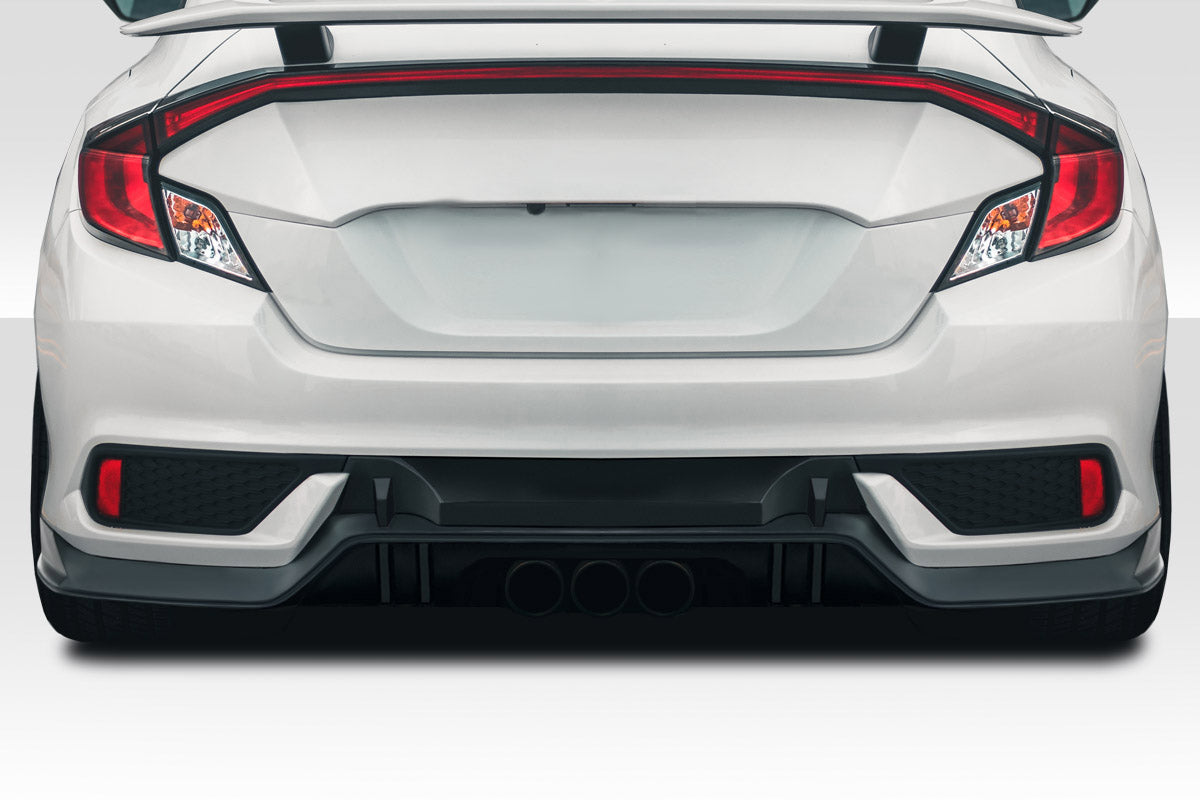 2016-2020 Honda Civic 2DR Duraflex BSM Rear Diffuser - 1 Piece