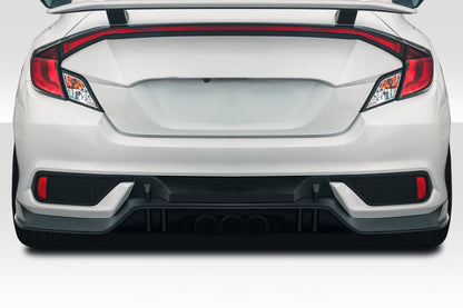 2016-2020 Honda Civic 2DR Duraflex BSM Rear Diffuser - 1 Piece