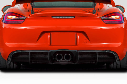 2013-2016 Porsche Cayman GT4 981 AF-1 Rear Diffuser ( GFK ) - 1 Piece