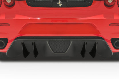 2005-2009 Ferrari F430 AF-1 Rear Diffuser Fins (GFK) - 4 Piece