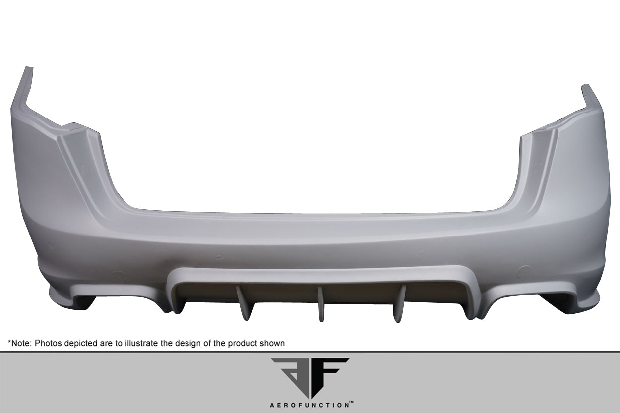 2011-2014 Porsche Cayenne AF-4 Rear Bumper (GFK) - 1 Piece