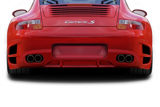 2009-2011 Porsche 911 Carrera 997 AF-1 Rear Bumper (GFK) - 1 Piece