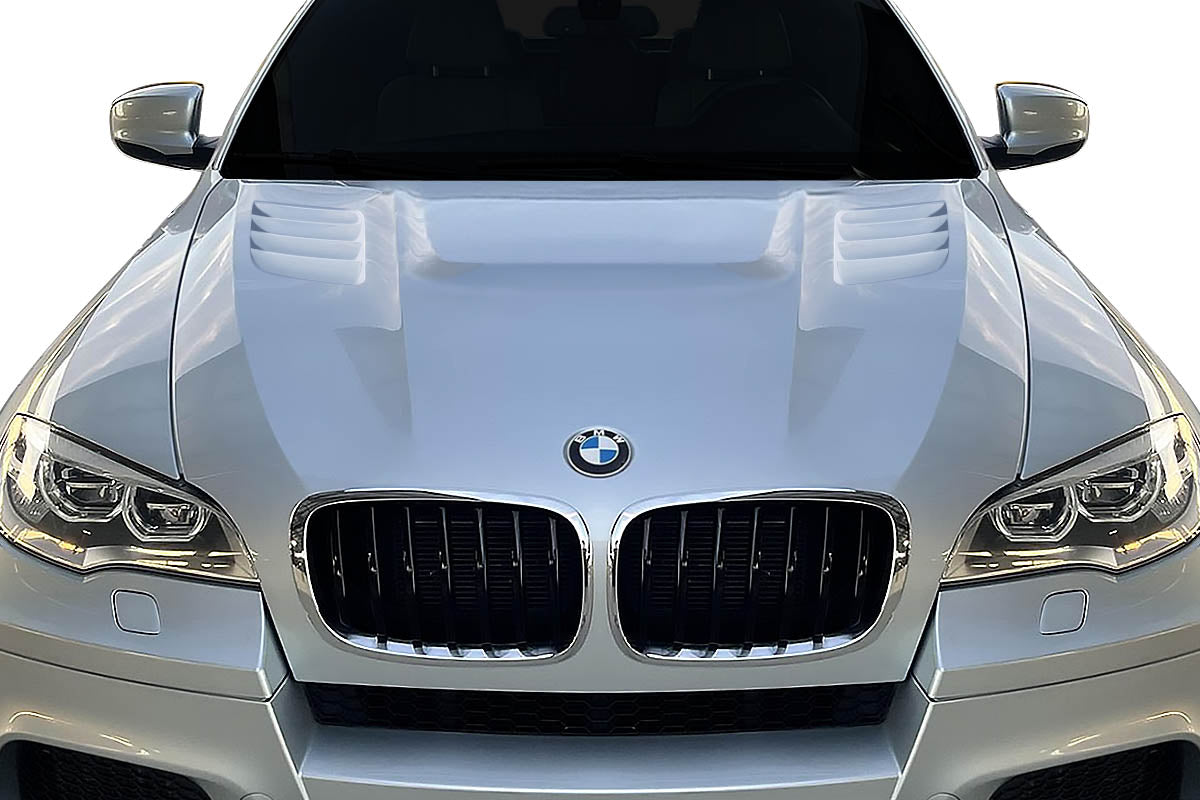 2008-2014 BMW X6M E71 E72 AF-1 Hood (GFK) - 1 Piece