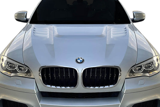 2008-2014 BMW X6M E71 E72 AF-1 Hood (GFK) - 1 Piece