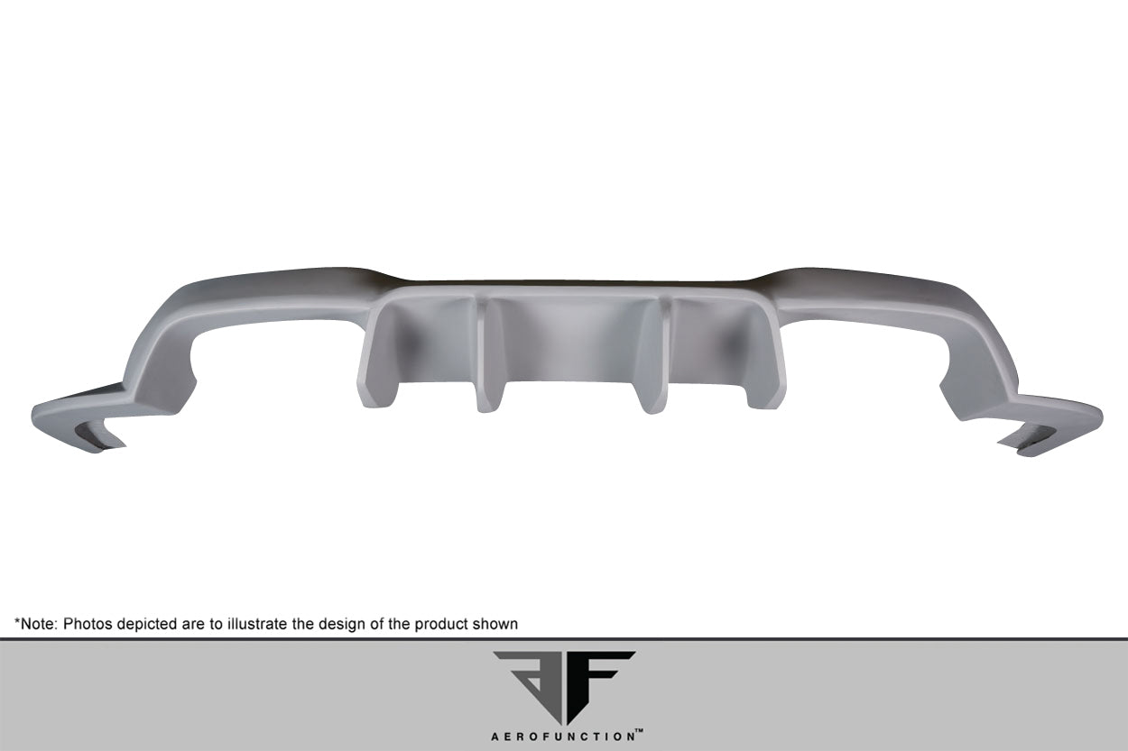 2016-2021 BMW M2 F87 AF-1 Rear Diffuser (GFK) - 1 Piece