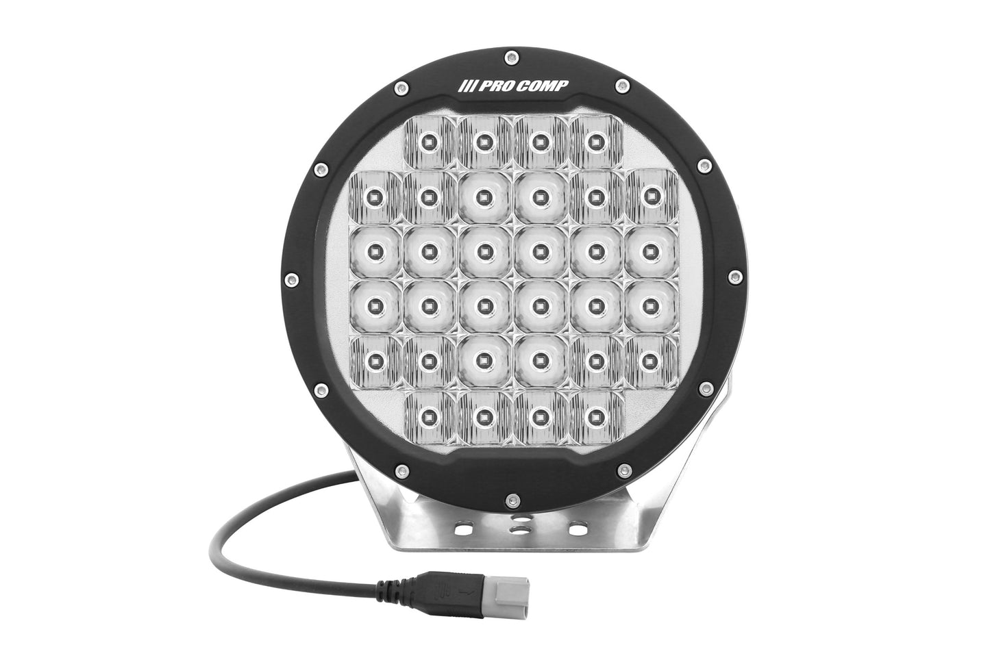 Pro Comp Motorsports Series LED Pod: 7"/ White / Combo Beam