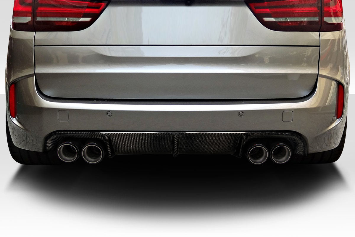 2014-2018 BMW X5M F85 X6M F86 Carbon Creations Rover Rear Diffuser - 1 Piece