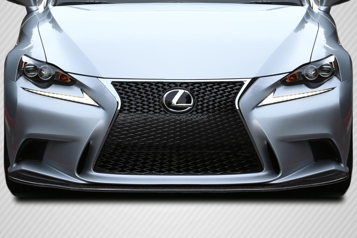 2014-2020 Lexus IS Series IS250 IS350 Carbon Creations Hyper Front Lip Spoiler Air Dam - 1 Piece