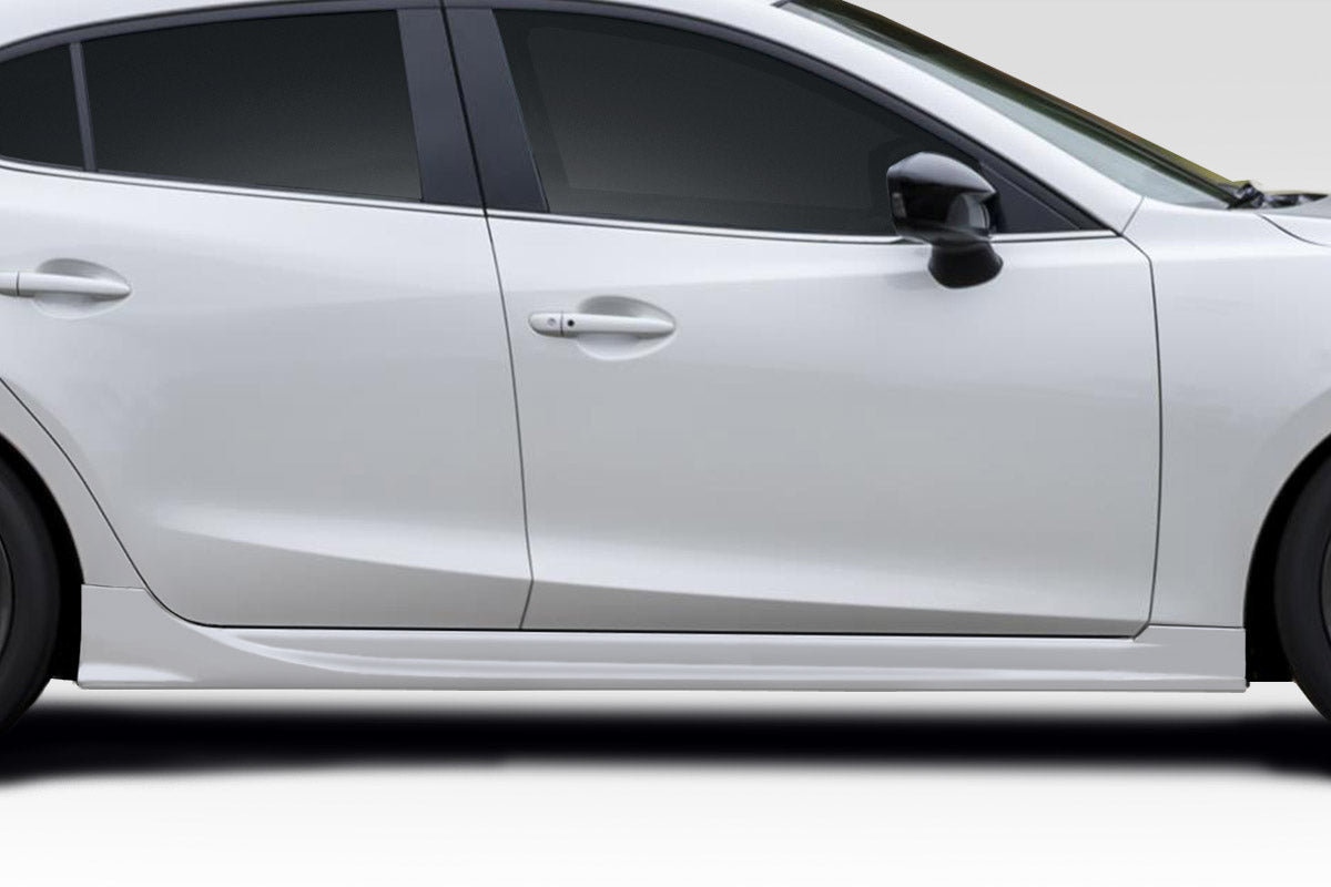 2014-2018 Mazda 3 Duraflex HP Wave Side Skirts  -2 Piece