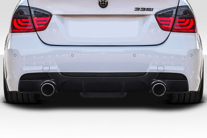 2006-2011 BMW 3 Series E90 E91 Duraflex M Performance Look Rear Diffuser - 1 Piece