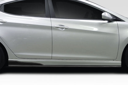 2011-2013 Hyundai Elantra Duraflex SQR Side Skirts -2 Piece