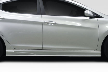 2011-2013 Hyundai Elantra Duraflex SQR Side Skirts -2 Piece