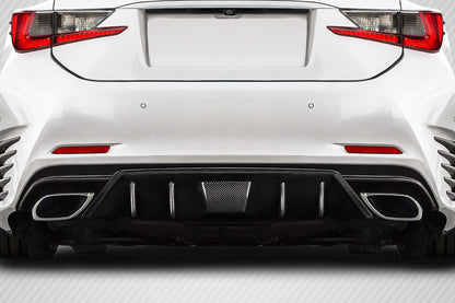 2015-2019 Lexus RC-F Carbon Creations Downforce Aero Rear Diffuser - 1 Piece