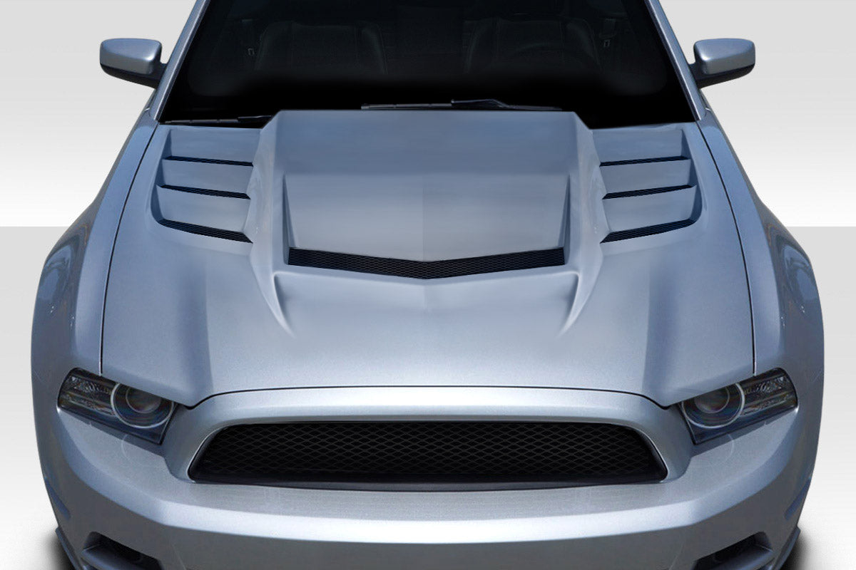 2013-2014 Ford Mustang Duraflex Interceptor Hood - 1 Piece