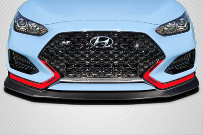 2019-2022 Hyundai Veloster N Carbon Creations Aerotune Front Lip Spoiler Air Dam - 1 Piece