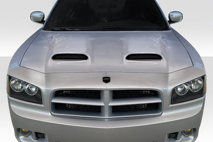 2006-2010 Dodge Charger Duraflex Redeye Look Hood - 1 Piece