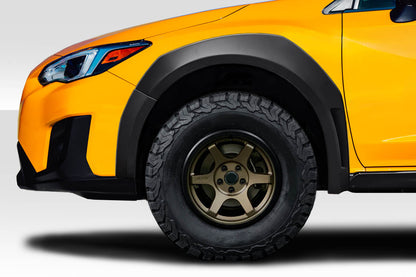 2018-2022 Subaru Crosstrek Duraflex Speedtrail Front Fender Flares - 2 Piece