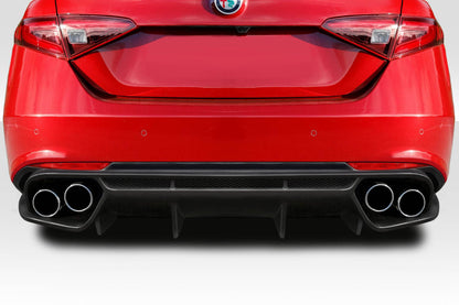 2017-2023 Alfa Romeo Giulia Duraflex Garda Rear Diffuser - 1 Piece