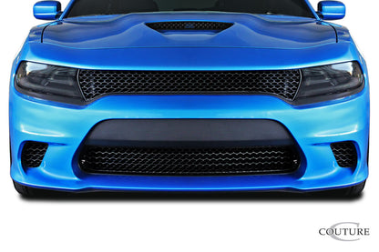 2015-2021 Dodge Charger Couture Polyurethane Hellcat Look Front Bumper Cover - 1 Piece