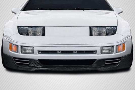 1990-1996 Nissan 300ZX Z32 Carbon Creations Turbo T Front Lip Spoiler - 1 Piece