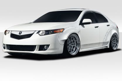 2009-2014 Acura TSX Duraflex Khan Wide Body Fender Flare Kit - 10 Piece