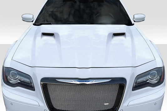 2011-2023 Chrysler 300 Duraflex Challenger Look Hood - 1 Piece