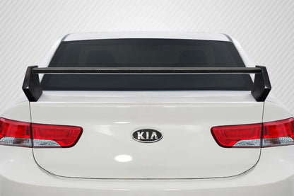 2010-2013 Kia Forte Carbon Creations Soya Rear Wing Spoiler - 3 Pieces