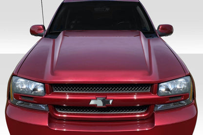 2002-2008 Chevrolet Trailblazer Duraflex Cowl Hood - 1 Piece