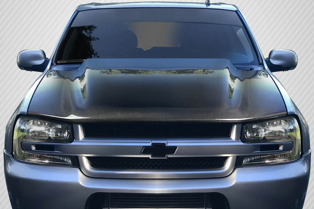 2002-2008 Chevrolet Trailblazer Carbon Creations Cowl Hood - 1 Piece