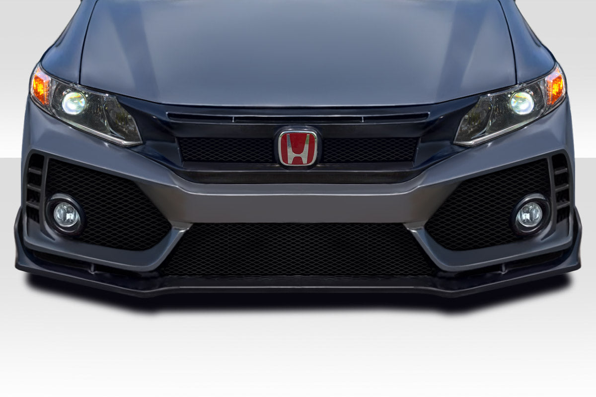 2012-2015 Honda Civic Duraflex FK8 Style Front Bumper - 1 Piece