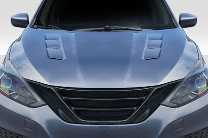 2016-2019 Nissan Sentra Duraflex JS Hood - 1 Piece