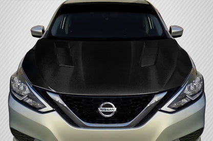 2017-2019 Nissan Sentra Carbon Creations JS Hood - 1 Piece