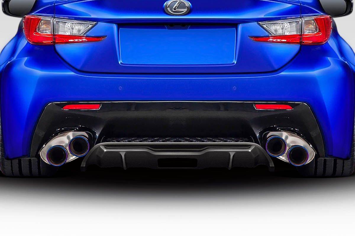 2015-2019 Lexus RC-F Duraflex Emery Rear Diffuser - 1 Piece