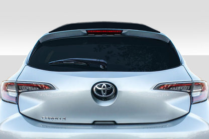 2019-2022 Toyota Corolla Hatchback Duraflex Tapa Rear Wing Spoiler - 1 Piece