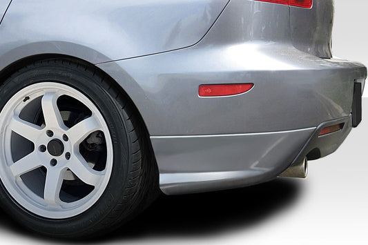 2004-2009 Mazda 3 Duraflex Maver Rear Lip Add on Spoilers - 2 Pieces