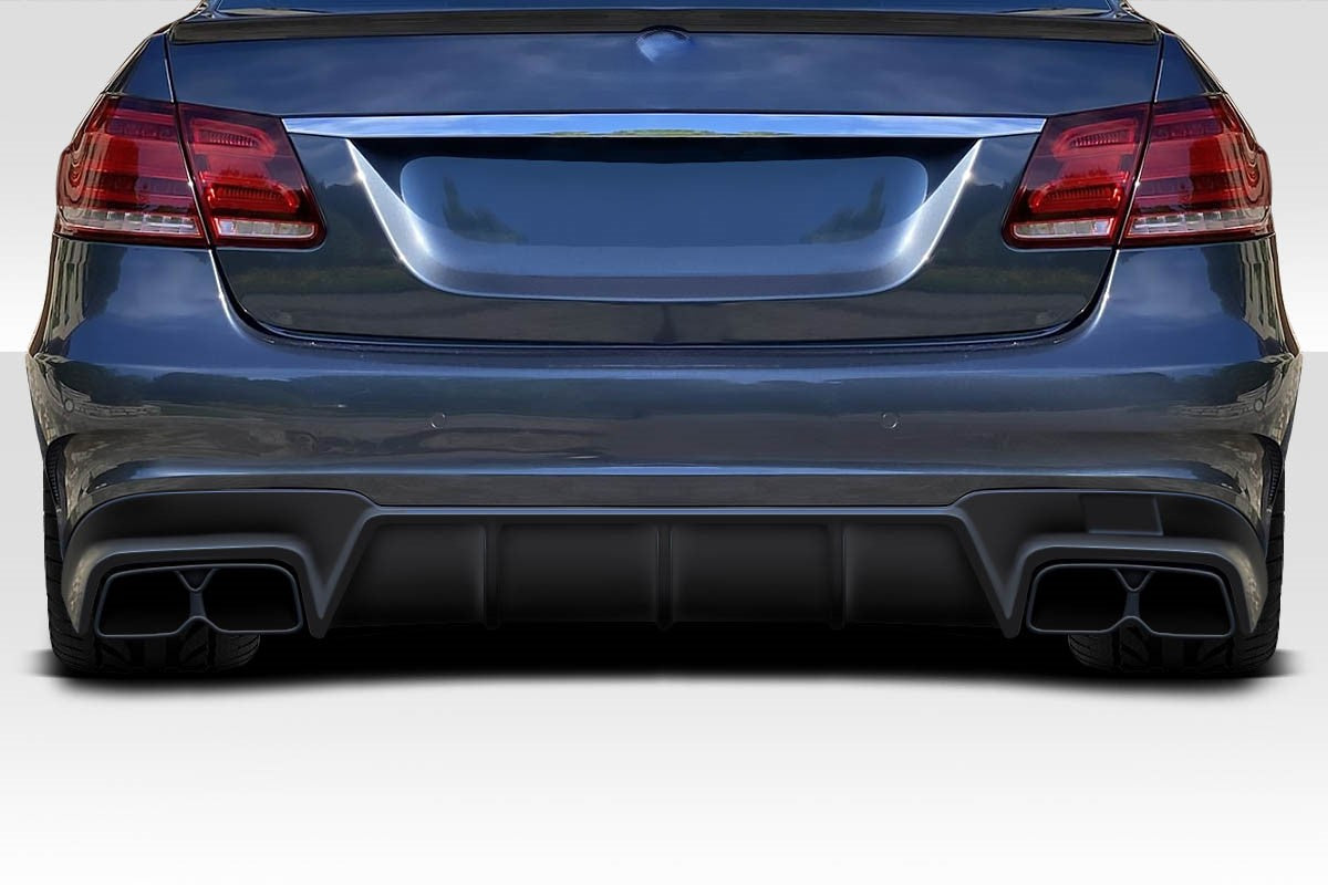 2014-2016 Mercedes E Class W212 Duraflex Twiller Rear Diffuser - 1 Piece