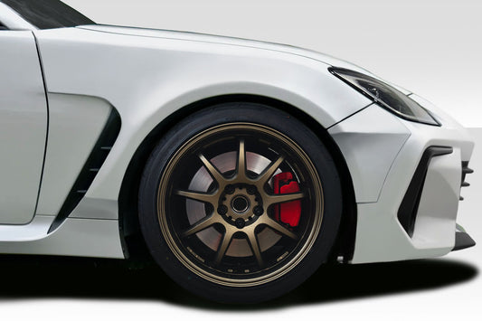 2022-2023 Subaru BRZ Duraflex GT Competition Wide Body Front Fender Flares ( For use with oem front bumper) - 4 Pieces