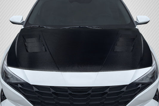 2021-2023 Hyundai Elantra Carbon Creations Kima Hood - 1 Piece