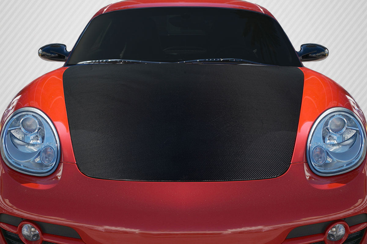 2006-2012 Porsche Cayman 2005-2012 Porsche Boxster 2005-2013 Porsche 997 Carbon Creations OEM Look Hood - 1 Piece