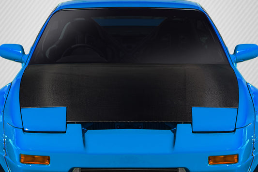 1989-1994 Nissan 240SX S13 Carbon Creations OEM Look Hood - 1 Piece