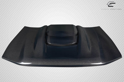 2002-2008 Chevrolet Trailblazer Carbon Creations ZR1 V2 Look Hood - 1 Piece