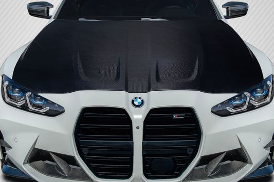 2021-2023 BMW M3 / M4 Carbon Creations OEM Look Hood - 1 Piece