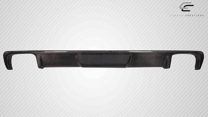 2011-2016 BMW 5 Series F10 4DR Carbon Creations Wave Rear Diffuser - 1 Piece